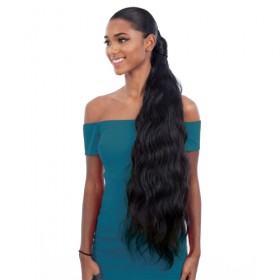 Milky Way Easy Wrap Ponytail Organique Pony Pro Body Wave 32"